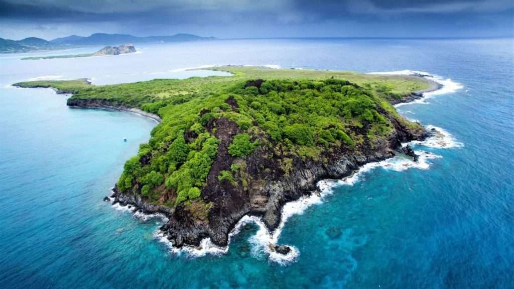 Stunning image of Frigate John James Island in the Grenadines